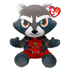 TY Marvel Rocket Beanie Baby