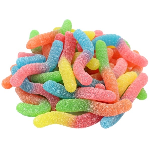 Sour Bright Crawlers - 0.40 lb. bag