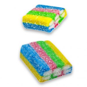 Gummy Rainbow Bricks