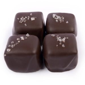 Dark Chocolate Sea Salt Caramels