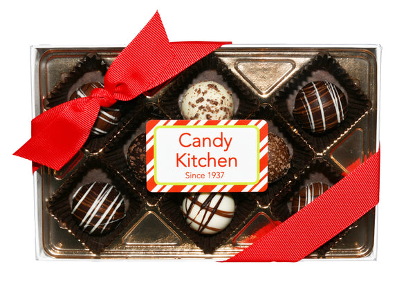 8 Piece Assorted Truffle Gift Holiday Box