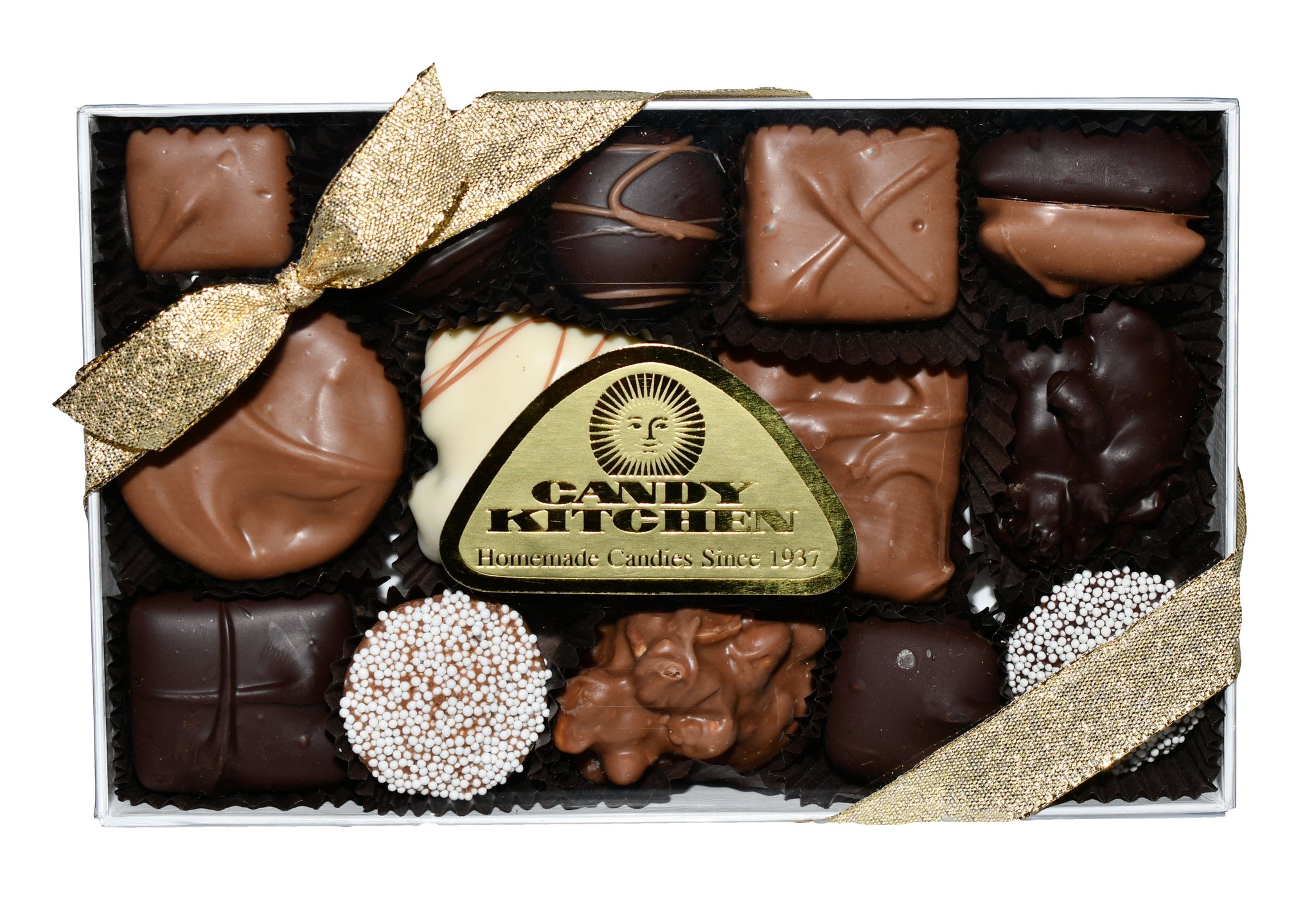 Assorted Chocolate Medium Gold Gift Box – Candy Kitchen Shoppes