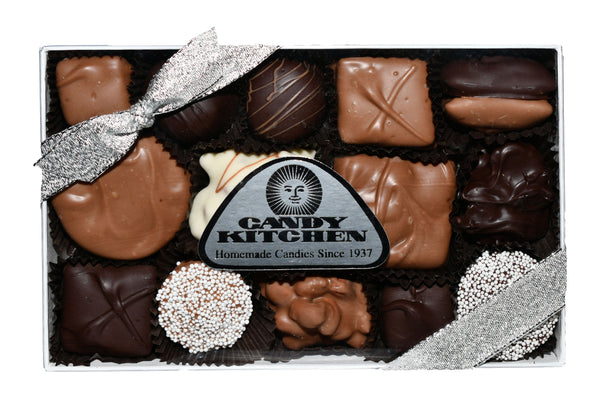 Assorted Chocolate Medium Silver Gift Box