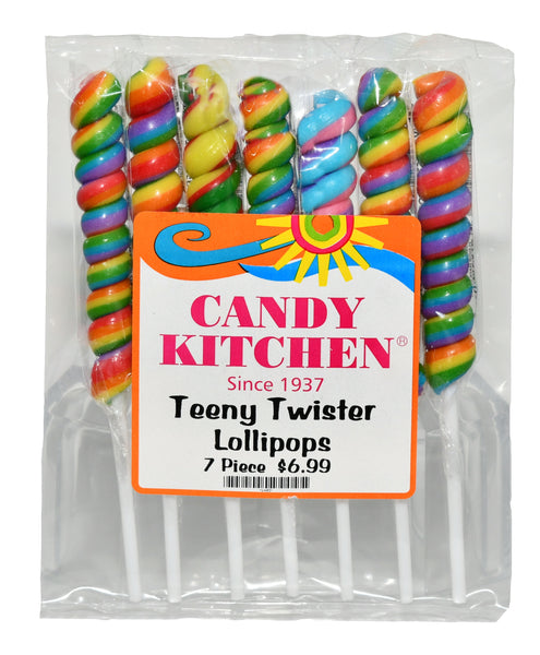 Teeny Twister Lollipops