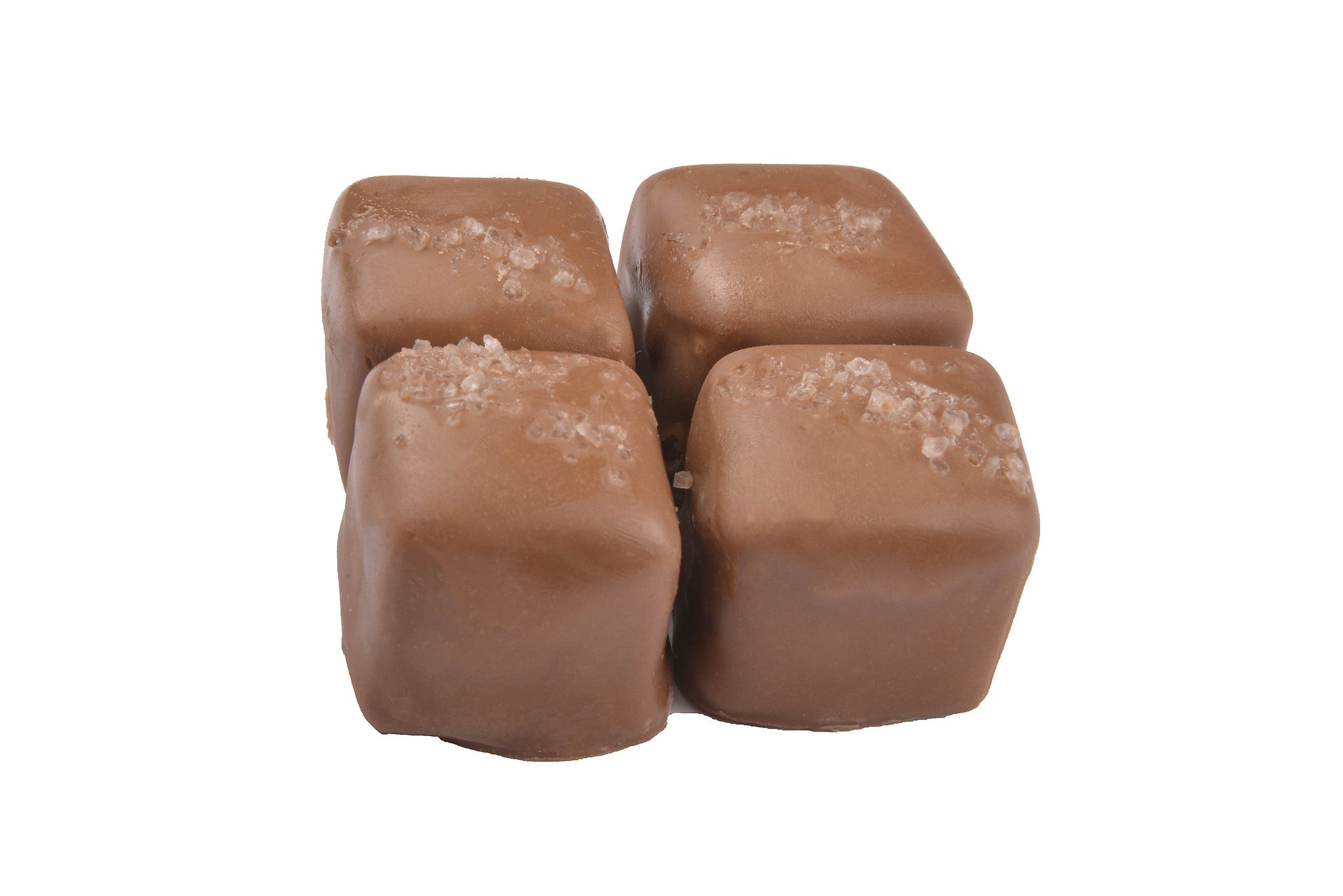 Milk Chocolate Sea Salt Caramels - 1 LB Box - All City Candy