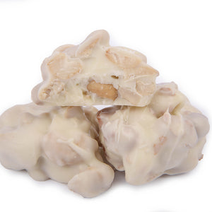 White Chocolate Cashew Clusters