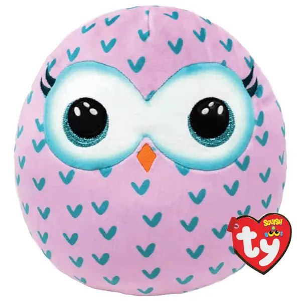 Winks Owls - 10" TY Squish-A-Boo